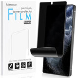 For Samsung Galaxy S25 Ultra Privacy Screen Protector, Anti-Spy Flexible Hydrogel Film, Fingerprint Unlock & Sensitive Touch, Durable Anti-Scratch Shock-Resistant Full Coverage [Not Glass]