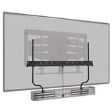 Soundbar Mount For TV Mount Bracket - Height & Depth Adjust, Moves In-Sync With TV, Supports Sound Bars Up To 20 lbs - SASB1-B1