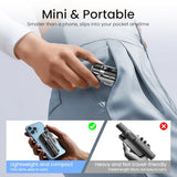 Portable Selfie Stick Tripod with Dual Fill Lights & Bluetooth Remote 3-in-1 Pocket Size Phone Tripod with 2 Cold Shoe Mounts for iPhone Android Mini