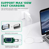 Usb C Magnetic Adapter, (2 Pack) 24Pins Magnetic Usb C Adapter Straight With P