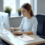 Western Horse Mouse Pad - Inspirational Preppy Mousepad, Western Horse Decor Office Desk Decor Mouse Pads, Gifts For Employees, Cowgirl Preppy Coworker Gifts, 9.5X8 Inches (Live Open)