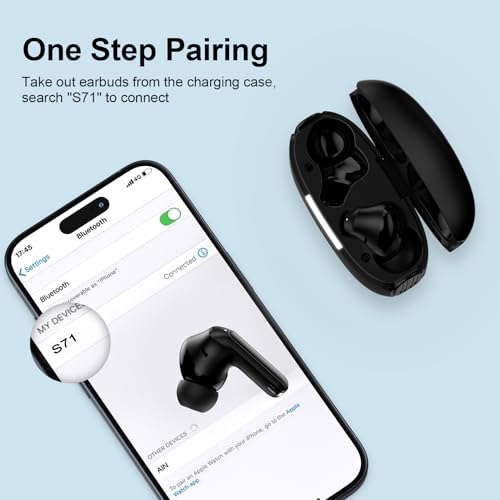 for  Galaxy S26 S26+ Ultra S25 FE Plus S25+, Earbuds Wireless Earphones Bluetooth Headphones Ear Buds Head Phones Blue Tooth Headset for S24