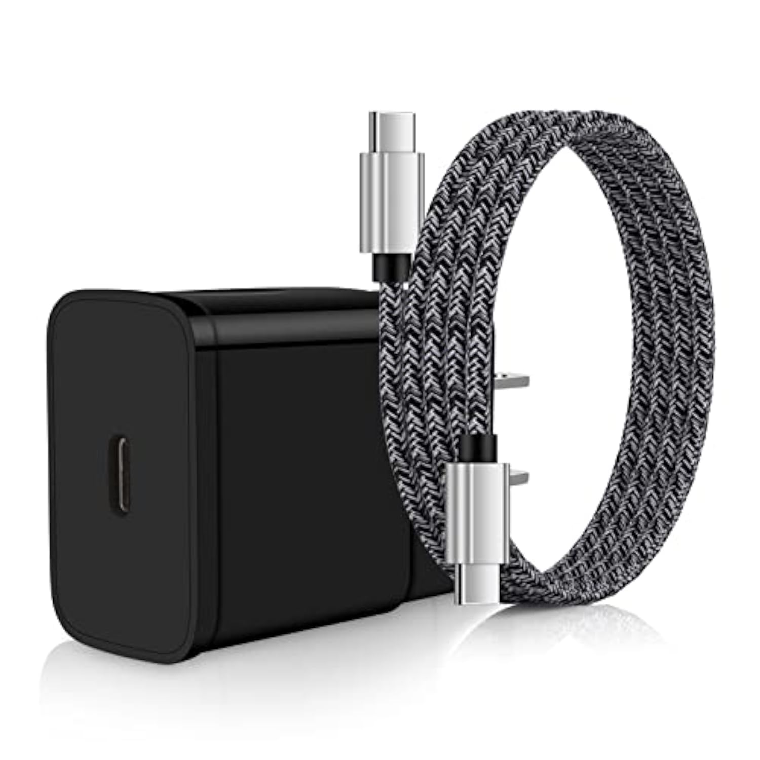 Fast Charger Type C 25W Usb C Charger For Moto Razr 2024, Edge/Edge 60 Stylus/60 Fusion/G24 Power/Moto G Play 2024/G Power 2025/G Stylus/G Pure,Pixel 9A, Phone Charging 6Ft Cable Type C Fast Charging