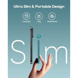 Magsafe Battery Pack 5,000 Mah, 0.3 In Slim Apple Magnetic Portable Charger, Mini Thin Wireless Power Bank With Pd 20 W Two Way Usb-C Charging Compatible With Iphone 15/14/ 13/12 Serie,Green