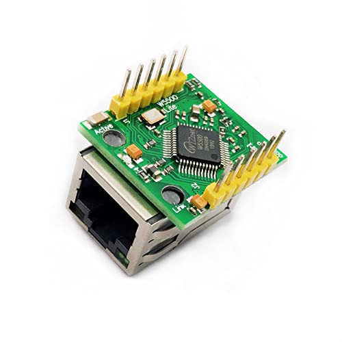 2Pcs Usr-Es1 W5500 Chip New Spi To Lan Ethernet Converter Tcp/Ip Module Compatible With Ar-Duino