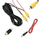 Backup Camera Rca Video Cable, Car Reverse Rear View Camera Video Cable With D