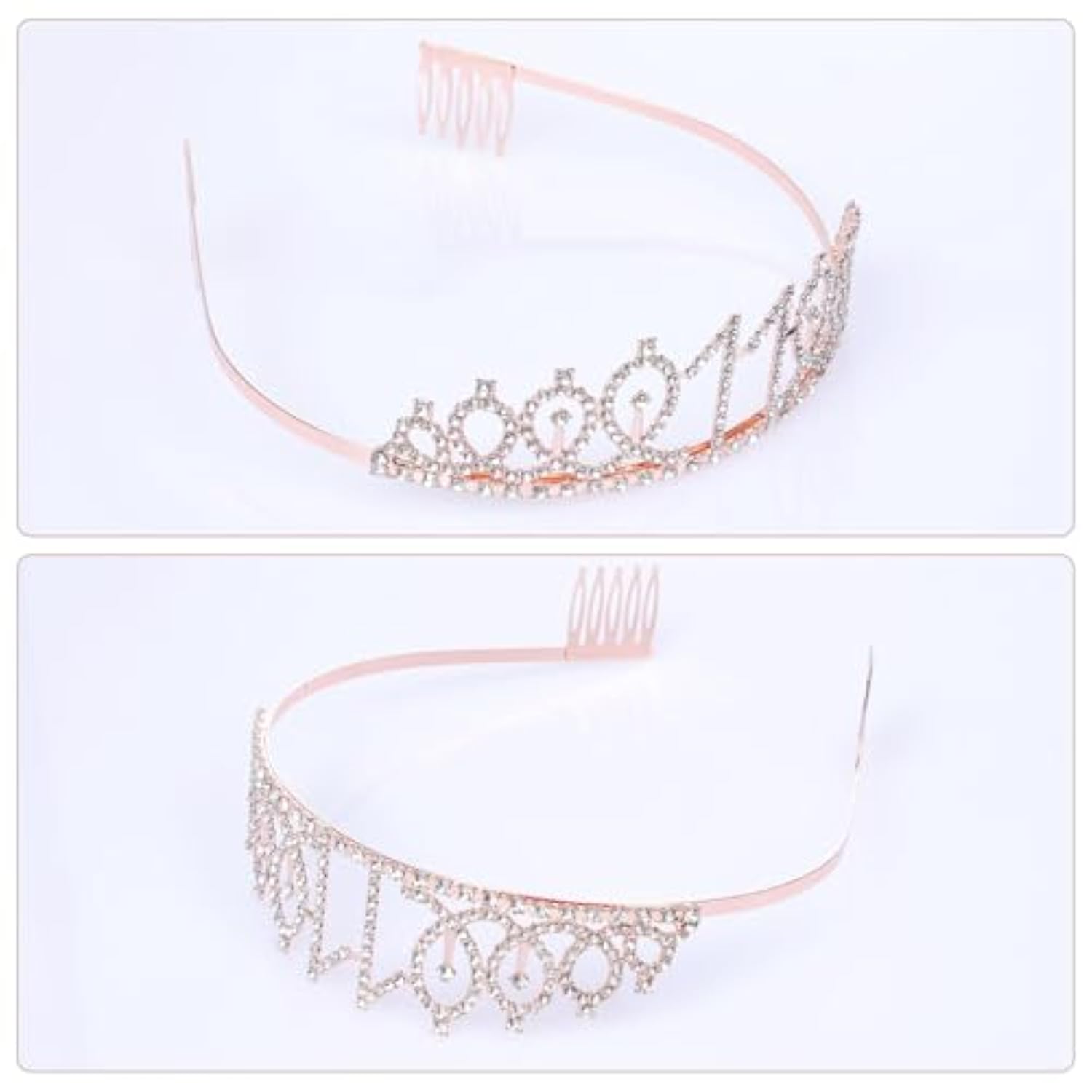 11Th Birthday Sash And Tiara Set Rose Gold Birthday Sash Crown Birthday Party Favors Supplies For Birthday Party