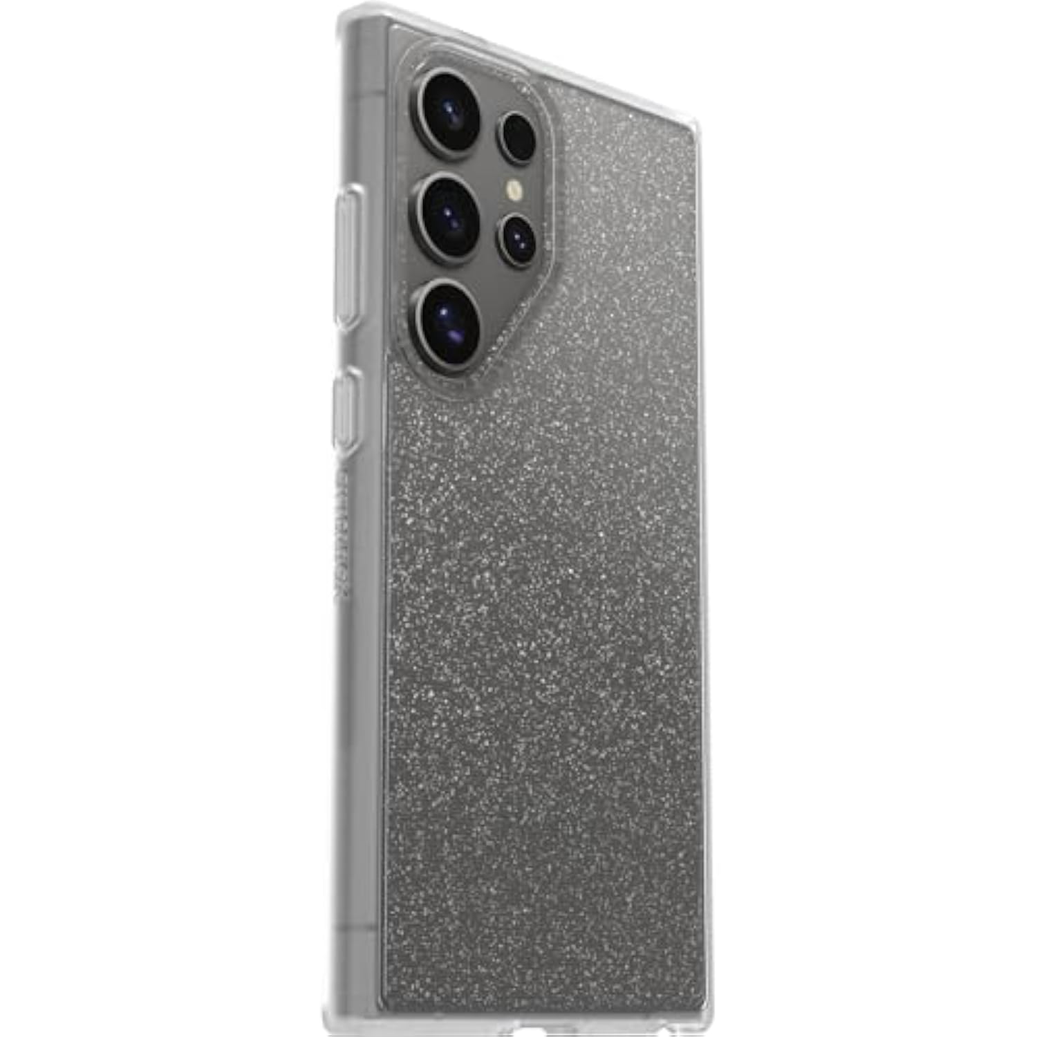 OtterBox Samsung Galaxy S24 Ultra Prefix Series Case - STARDUST (Clear/Glitter), ultra-thin, pocket-friendly, raised edges protect camera & screen, wireless charging compatible (Ships in Polybag)