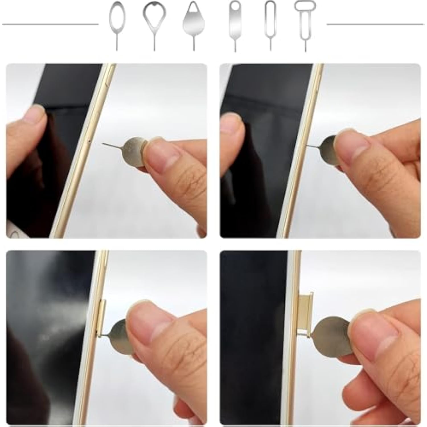 Sim Card Removal Tool Card Tray Eject Pins Needle Opener Ejector Needle Pin Remover For Galaxy S18 Ultra Privacy Screen Protector