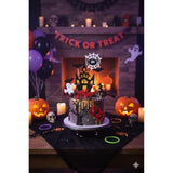 Set Of 22 Halloween Cake Topper Cupcake Topper Haunted House Cake Topper Halloween Cake Decoration Ghost Cake Decoration Pumpkin Cupcake For Wizard Party Ghost Spider Party