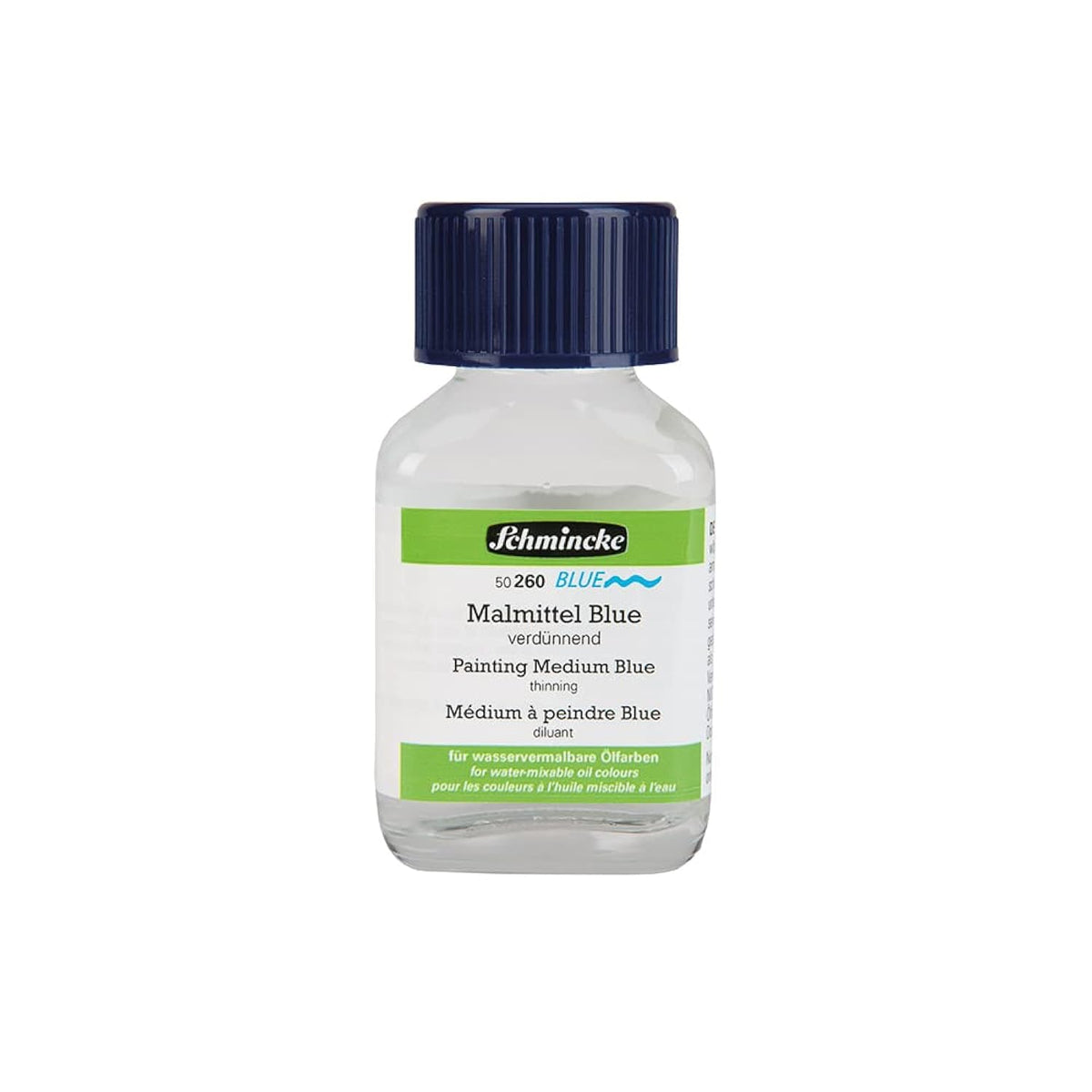 - Norma Blue, 50260025, Stain Blue, 60 Ml, Diluting Stain For Water-Based Oil Paints, Vegan