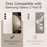 JETech Front Screen Protector for Samsung Galaxy Z Fold 5, Tempered Glass Film with Easy Installation Tool, Case-Friendly, HD Clear, 3-Pack