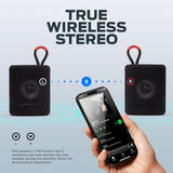 Monster DNA Link Portable Wireless Bluetooth Speaker - IPX5 Water Resistant, 12 Hour Playtime, True Wireless Stereo, Lightweight with Strap and Speakerphone - Perfect Speaker for Outdoors