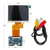 Tft Lcd Display Rgb Lcd Display Module Kit Monitor Screen For Car Av Digital Photo Frame Multi-Function Car-Styling (3.5 Inch Screen)
