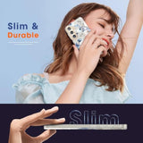 Case For Samsung Galaxy S25 Plus - Slim Fit Floral S-25 Plus Cover, Elegant Feminine Flower Design, Ultra-Thin Anti-Yellowing Protective Cute Shell For Women And Girls, (Blossom)