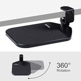 Ergonomic Mouse Platform Under Desk Ergonomic Wrister Mouse Pad (Black)