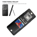 for  Galaxy S26 Case Wallet with Credit Card Holder, Flip Premium Leather Magnetic Clasp Kickstand Heavy Duty Protective Cover for