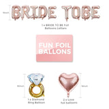 Bachelorette Party Decorations - Bride To Be Balloons & Favors - Engagement Sash