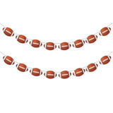 2Pcs Football Party Decorations Football Banner Assembled Football Garland Paper Cutouts Football Party Banners For Football Decorations For Football Classroom Decor Sports Theme Birthday Office Party