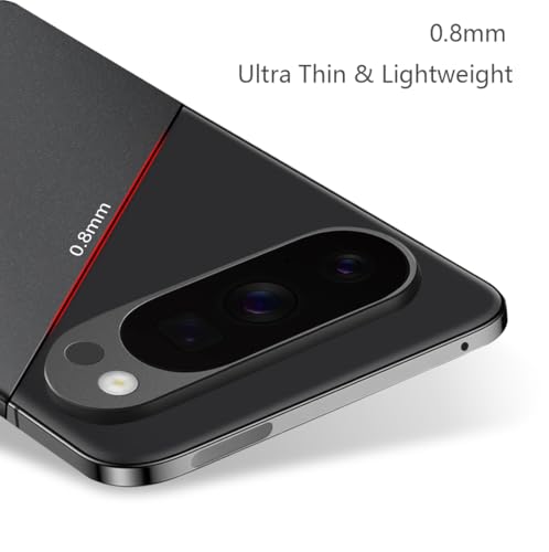 for Google Pixel 10 Pro/Pixel 10 Case, Minimalist Phone Cases Extremely Light Ultra-Light Super Slim Thin Camera Protection Hard PC Cover for Pixel