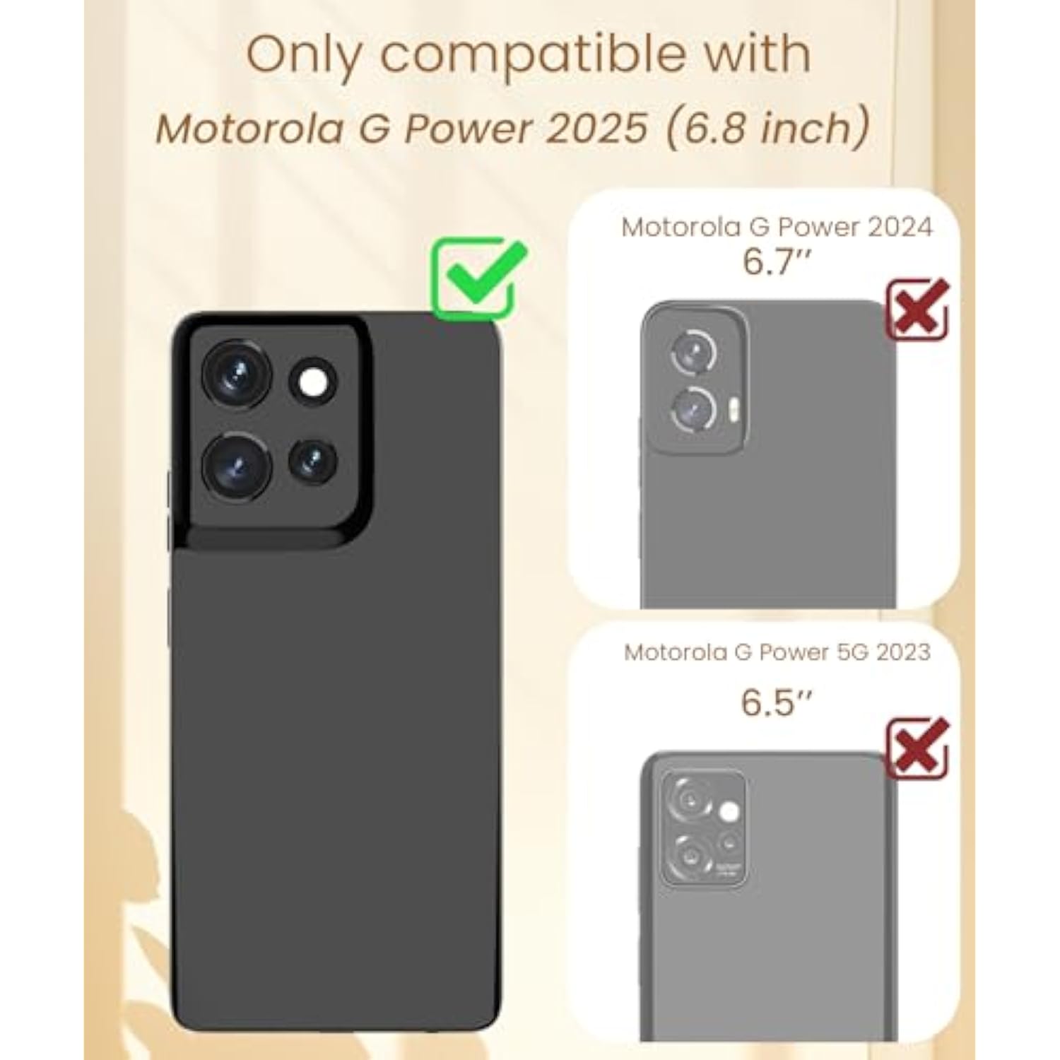 For Moto G Power 5G 2025 Case, 2X Screen Protector, 360° Rotatable Ring Holder Magnetic Kickstand,Plated Gold Edge Slim Soft Tpu Protective Cover For Motorola G Power 5G 2025 (Blue)