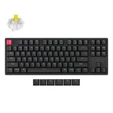 K8 Version 2 Tkl Wireless Mechanical Keyboard, Qmk/Launcher Bluetooth 5.2/Wired, Rgb Backlit Shine-Through Pbt Keycaps, Super Banana Switch, Aluminum Frame For Mac Windows Linux