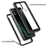 For Motorola Moto G Stylus 5G Case With [Built-In Screen Protector], [16Ft Military Grade Drop Tested] Full-Body Protective Shockproof Rugged Bumper Case For Stylus 5G 2021 (Black)