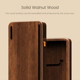 Mechanical Gaming Keyboard With Walnut Wooden Case, Mu01 Mountain Seclusion 65% 68-Key Rgb 2.4G Wireless/Bluetooth/Wired Hot-Swappable Keyboard With Pbt Dye-Sub Keycaps For Mac & Win