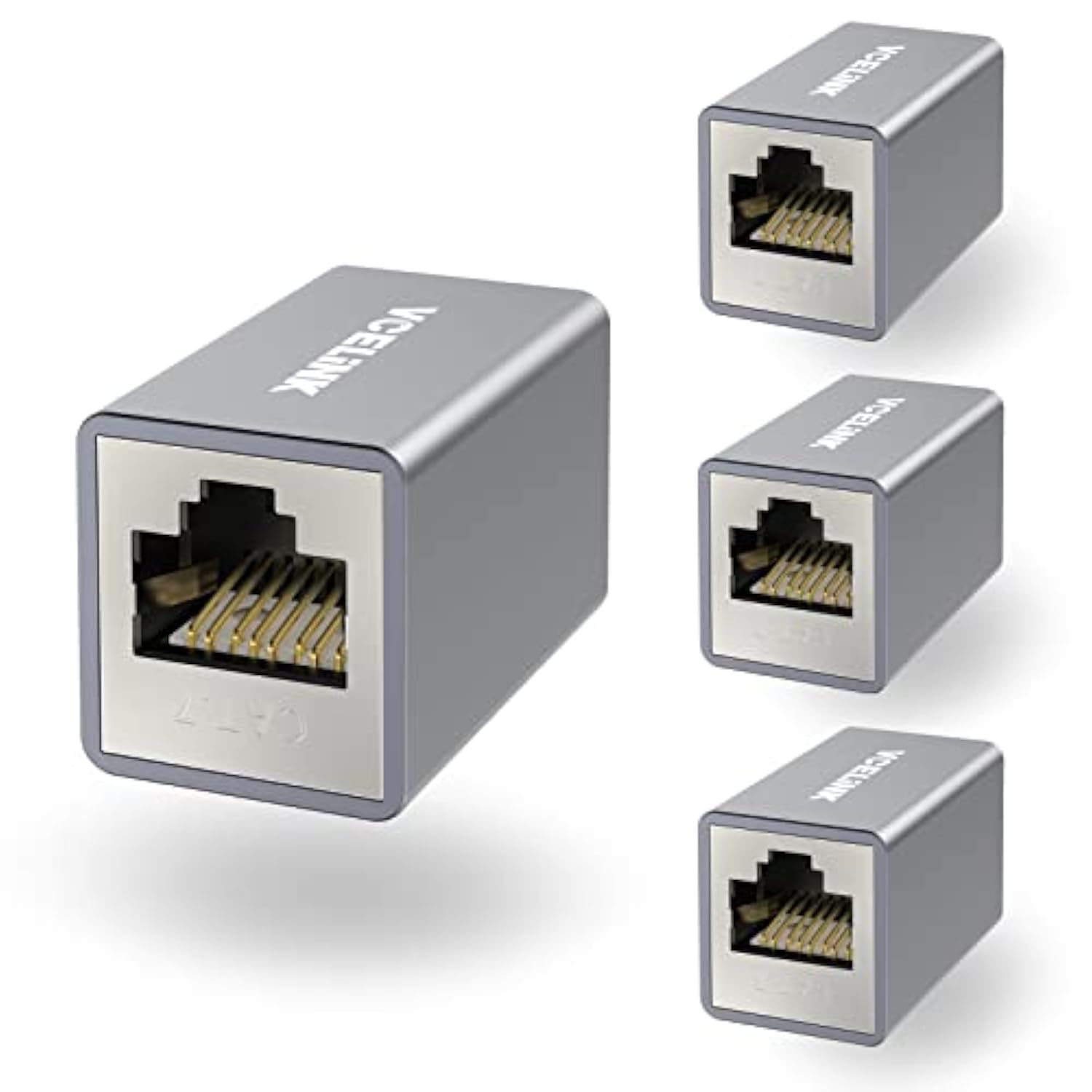 Rj45 Coupler, Shielded Ethernet Coupler Poe Ethernet Cable Extender For Cat7/C