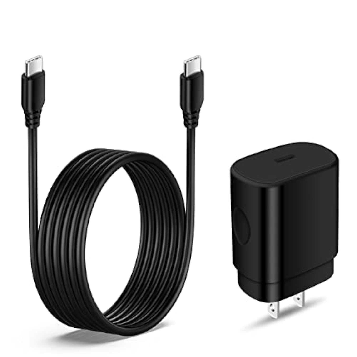 25W Samsung Super Fast Type C Charger Block For Samsung Galaxy A16 5G/A56/A14/A54/S25 Ultra/A23/S24Fe/A15/A35/A25/S23 Plus/A13/A03S/Z Fold6/A53,Pixel 9Pro 8A 7 6,10Ft Android Phone Fast Charging Cable