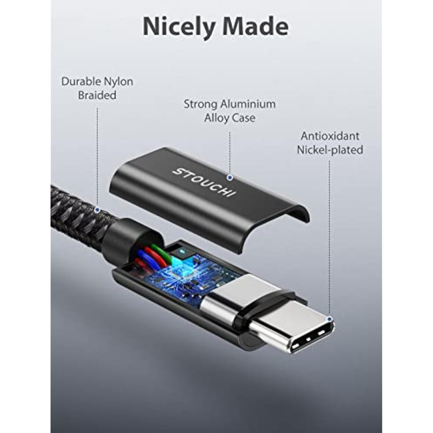 Usb C Extension Cable 10Ft/3M, Usb C Extension Cable Type C 3.1 Male To Female Fast Charging & Audio Data Transfer For Galaxy S22, Ipad Mini/Pro, Macbook Air M2/ M1 Mac Mini/Pro, Mag- Safe