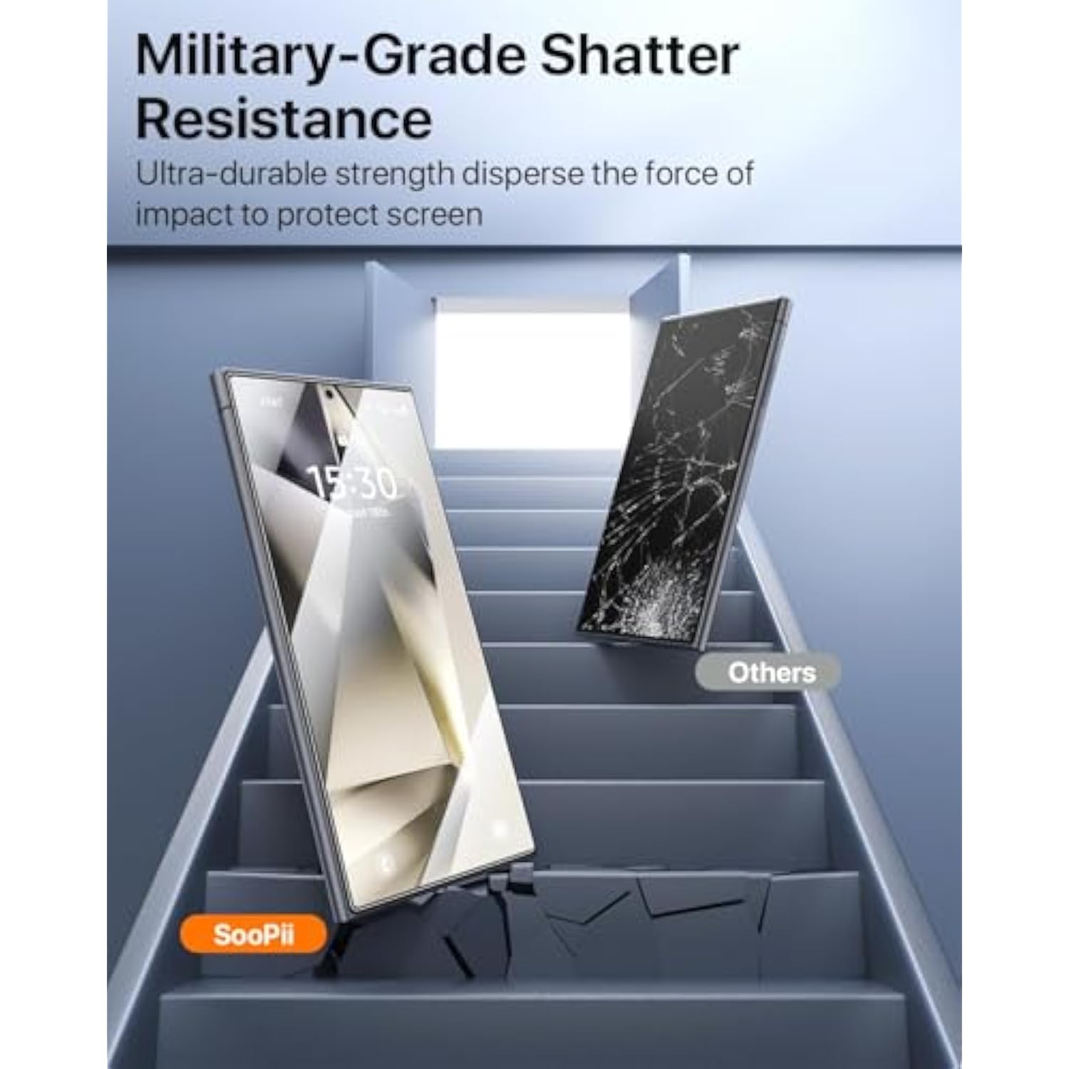Tempered Glass Screen Protector For Samsung S24 Ultra, [Auto Dust-Elimination Installation],[Military Grade Protection],Fingerprint Unlock Bubble Free For Galaxy S24 Ultra 6.8Inch (2-Pack)