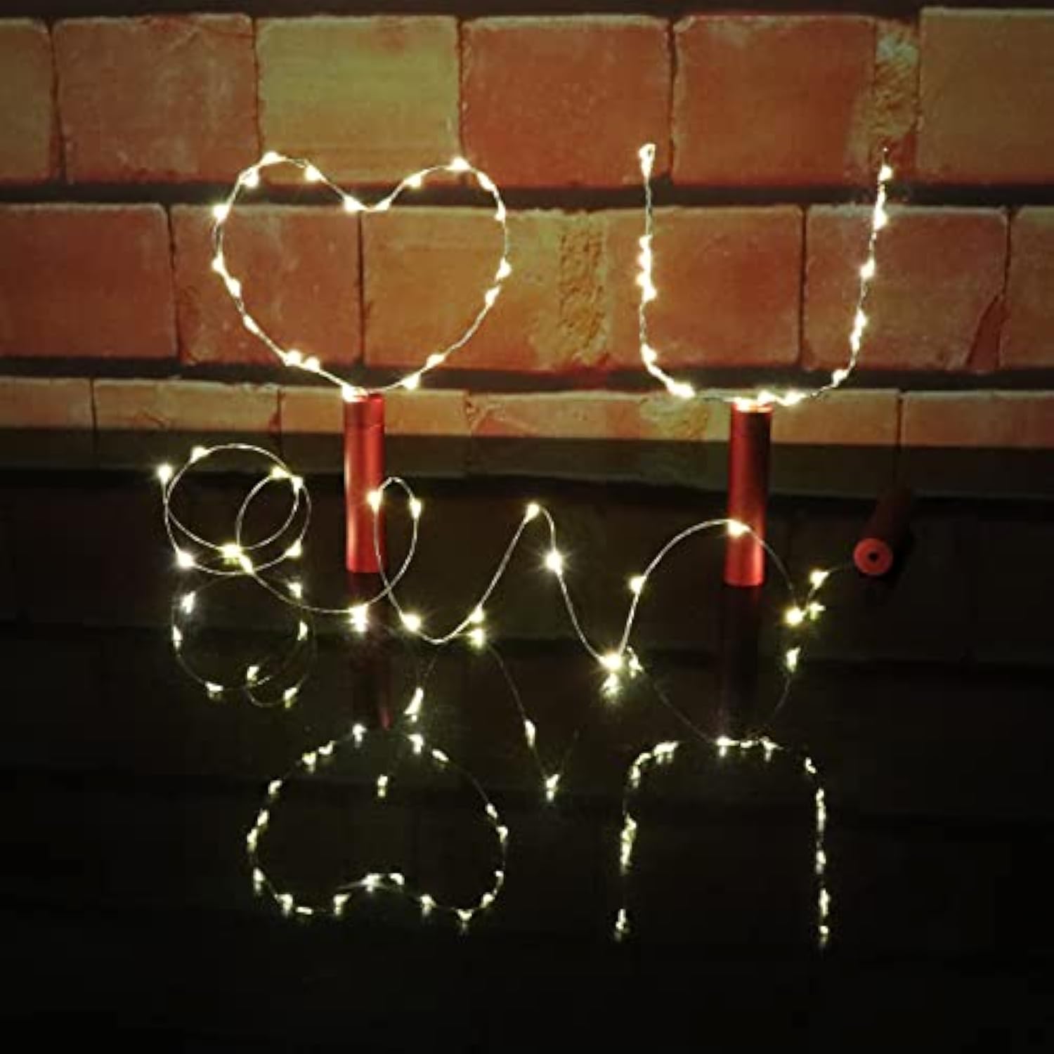 Cork Lights Aa Battery-Operated For Anniversary Thanksgiving Christmas Wedding Diy Home Decor Warm White Led Red Cork Wi