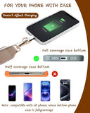 Clip and Go Strap for Phone with Wallet Crossbody, Phone Lanyard Adjustable Phone Strap with Zippered Pouch, Anti Theft Cellphone Lanyard with Purse,