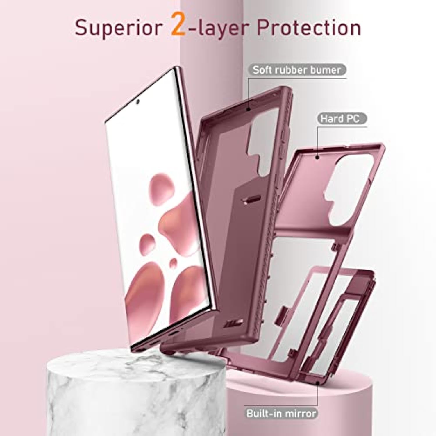 Samsung Galaxy S22 Ultra Case With Credit Card Holder