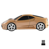 Wireless Mouse, Cool Car Computer Mouse, 2.4Ghz 1600Dpi Usb Optical Mouse, 3 B