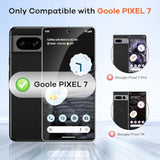 4+4 Pack For Google Pixel 7 Screen Protector & Camera Lens Protector, 9H Tempered Glass Cell Phone Protector, Anti-Fingerprint Camera Case (Pixel 7)