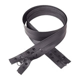 5 Pcs 32 Inch Waterproof Nylon Zippers #5 Black Water Resistant Zipper