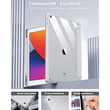 For Ipad 9Th Generation Case 2021, 10.2 Inch Ipad Case With Pencil Holder, Sma