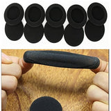 5 Pairs Shb4000Wt Earpads Replacement Foam Ear Pads Pillow Cushion Cover Cups Parts Compatible With Philips Shb4000 Shb 4000Wt Headphones (Black)