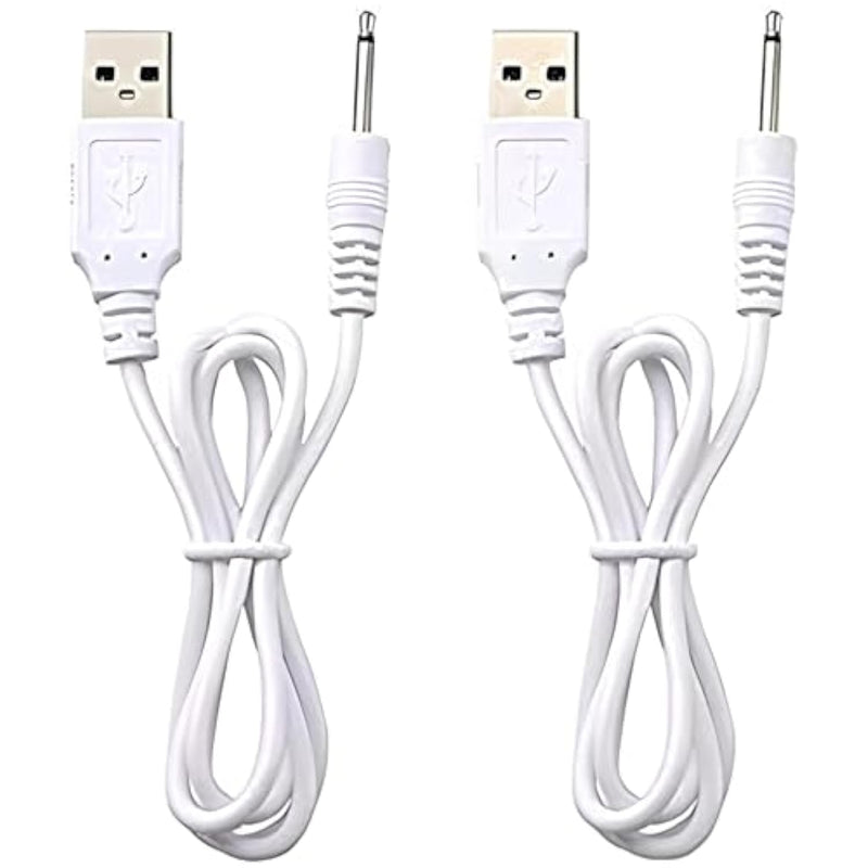 (2 Pack) Fast Charging Replacement Usb Cable | Dc Charger Cord - 2 Ft - 2.5Mm