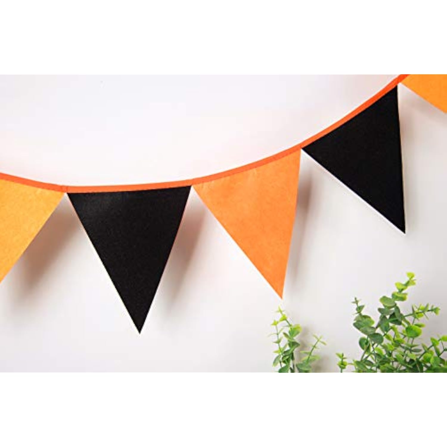 Felt Black And Orange Banner Graduation Party Decoration