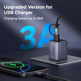 UGREEN USB C to USB Adapter 3 Pack, USBC Female to A Male Adapter Type C Charge Converter Compatible for iPhone 16 Pro Max,15 14 13 12 Plus,Apple Watch,Airpods,iPad Air Mini,Samsung Galaxy S25