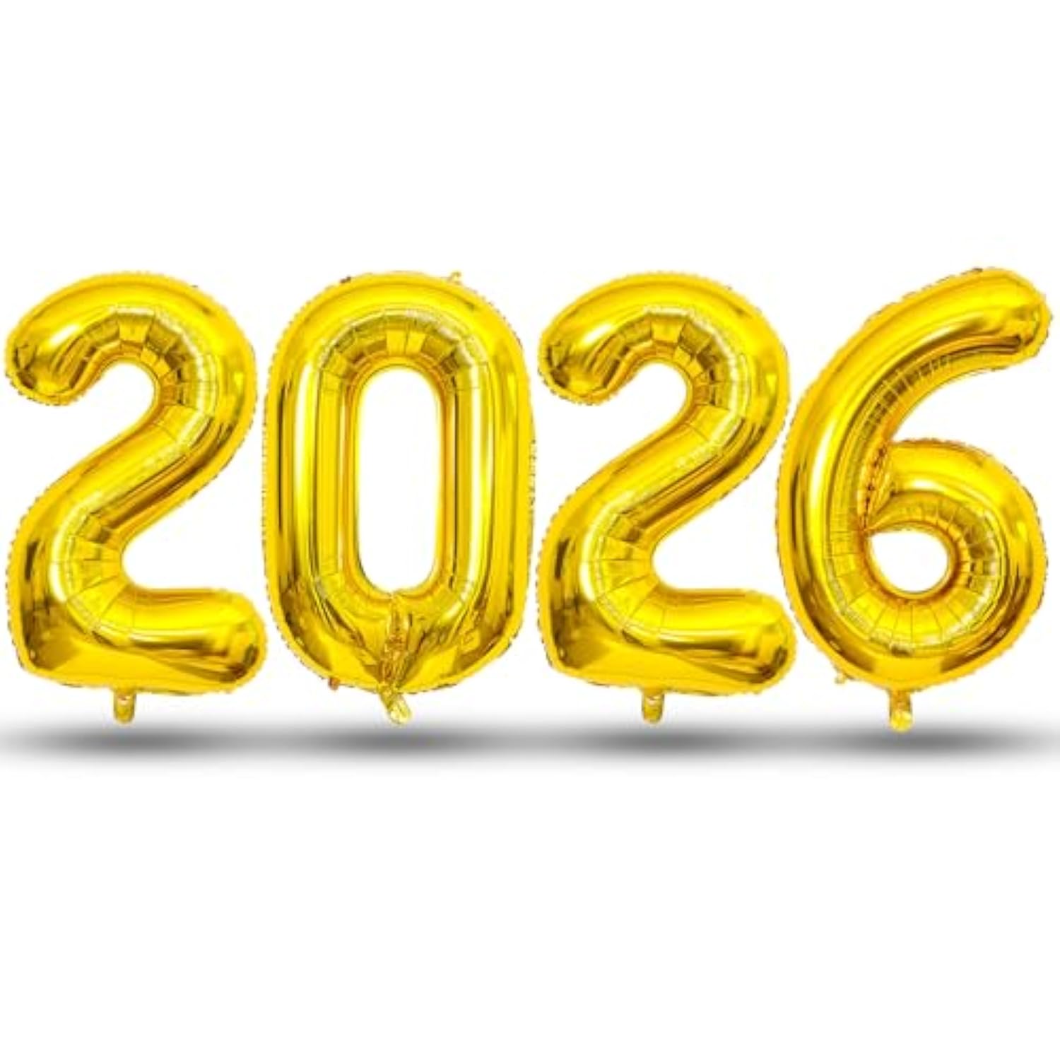 40in Gold Class of 2026 Foil Balloons for Graduation & New Year Party