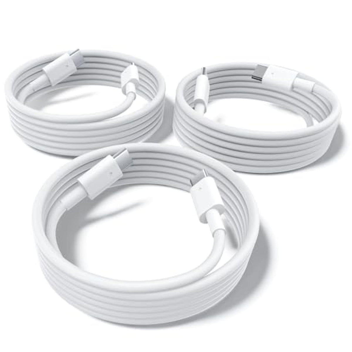 Usb C Cable 60W 3Ft 3Pack,Usb C To Usb C Fast Charging Cable Compatible With Macbook Pro?Iphone 15/15Pro/15Promax, Samsung Galaxy S23, Ipad Pro 2021, Ipad Air 4 And More