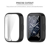 [2 Pack] Screen Protector Compatible With Moto Watch 70 Case, Soft Tpu Plated Case All-Around Protective Screen Full Cover Bumper Compatible For Moto Watch 70 Smart Watch