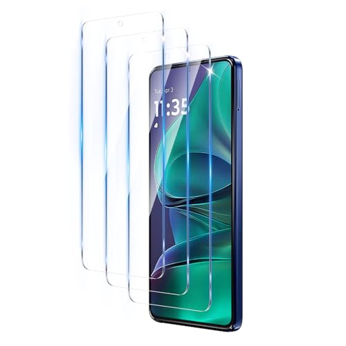 3 Pack Screen Protector Designed for Motorola Moto G Stylus 5G 2025,Ultra HD Clear, Anti-Fingerprint,9H Hardness Tempered Glas Film,Scratch