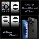 iPhone 13 Pro Max Case Compatible with MagSafe Black