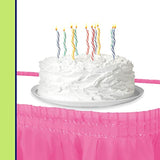 Plastic Table Skirt, 29-Inches By 14-Feet - Hot Pink - 1 Pack