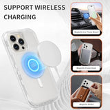 Clear Heavy Duty Magnetic Case for iPhone 15 Pro Max Phone Cases